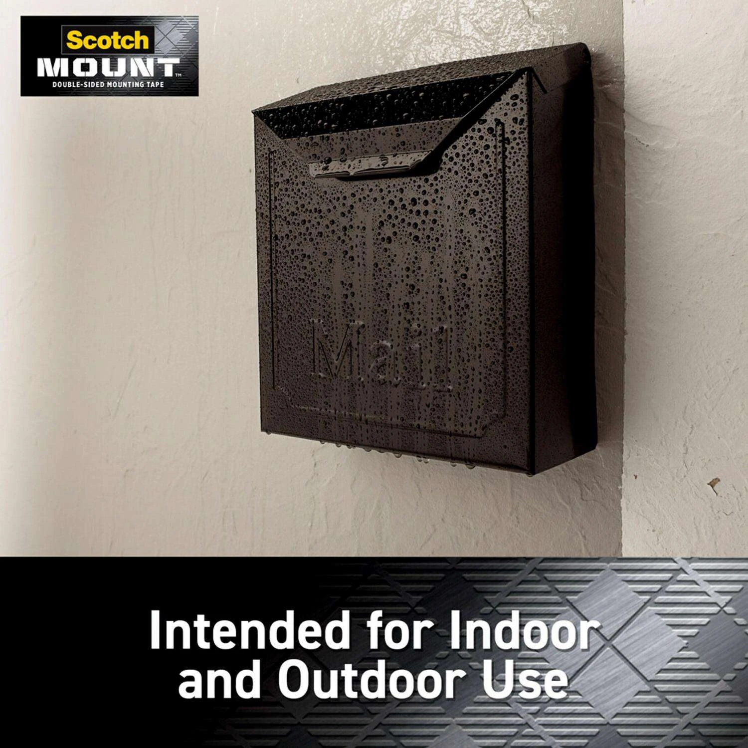 3M Scotch Mount Double Sided 1 In. W X 125 In. L Mounting Tape Black 2 3M Scotch Mount Double Sided 1 In. W X 125 In. L Mounting Tape Black - Image 2