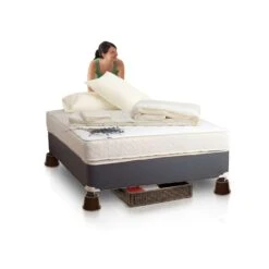 Slipstick Thermoplastic Ethylene Bed And Furniture Lifts Round 5.2 In. W X 5.2 In. L 4 Pk -Oolys Shop 0b3a16e3 bc90 4e2f 8378 a07971453802