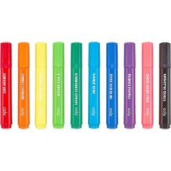 OOLY Big Bright Assorted Brush Markers 10 Pk