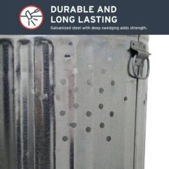 Behrens 20 Gal. Galvanized Steel Composter/Rubbish Burner Animal Proof/Animal Resistan Lid -Oolys Shop 13cae5a7 29e6 48b6 99d1 ca438ca2a6b3