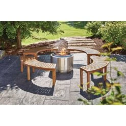 Garden Fire Pit Brown Wood Classic Bench 1 Each -Oolys Shop 145ac177 0c2b 4856 acb5 cea4e889da21