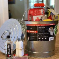 Behrens Gray Locking Lid Metal Pet Food Storage Container For All Pets -Oolys Shop 14f0dae6 c824 485a ab29 8dc631790b80