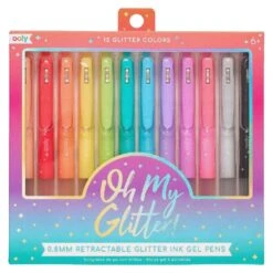 OOLY Oh My Glitter Assorted Glitter Gel Pen 12 Pk