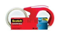 3M Scotch 1.88 In. W X 38.2 Yd L Heavy Duty Packaging Tape Clear