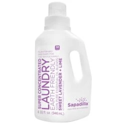 Sapadilla Nice Little Eco-cleaners Lavender & Lime Scent Laundry Detergent Liquid 32 Oz 1 Pk