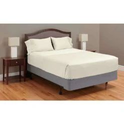 MyPillow Giza Dreams Queen Ivory Cotton Bed Sheet Set