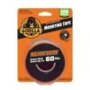 Gorilla Double Sided 1 In. W X 120 In. L Mounting Tape Black