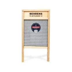 Behrens 12.5 In. W X 24.5 In. L Galvanized Steel Scrub Surface Washboard