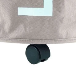 Wenko Rondo Beige Polyester Wheeled Laundry Basket -Oolys Shop 2a340972 1bbf 438f 99aa 19b43129a3e4