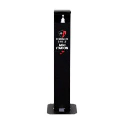 Sani-Station Benchmark Shield Hand Sanitizer Dispenser Stand