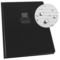Rite In The Rain 8.75 In. W X 11.25 In. L Sewn Bound Black All-Weather Notebook