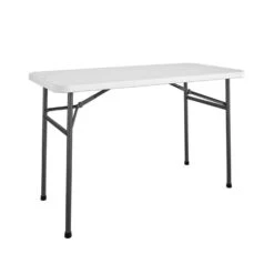 Cosco Casual 24.05 In. W X 48 In. L Rectangular Folding Table