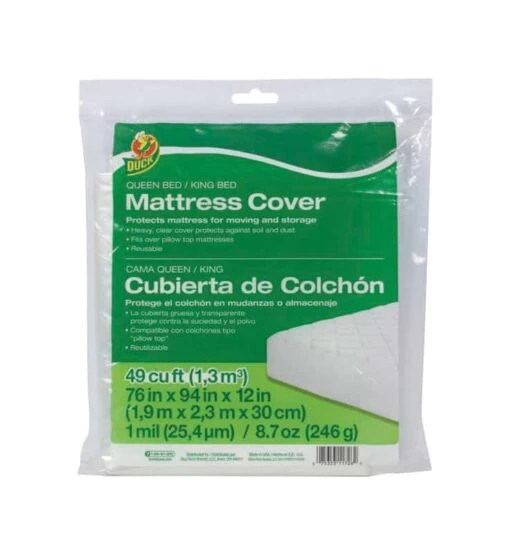 Duck Queen Clear Plastic Mattress Cover -Oolys Shop 33acb8de 8581 417f 8fb3 948f305e03cf