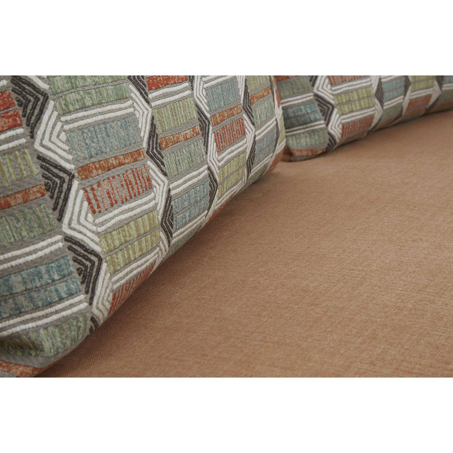 Signature Design By Ashley Hollyann Rust Fabric Contemporary Sofa 7 Signature Design By Ashley Hollyann Rust Fabric Contemporary Sofa - Image 7