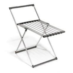 Polder 43 In. H X 24 In. W X 44 In. D Aluminum Collapsible Clothes Drying Rack