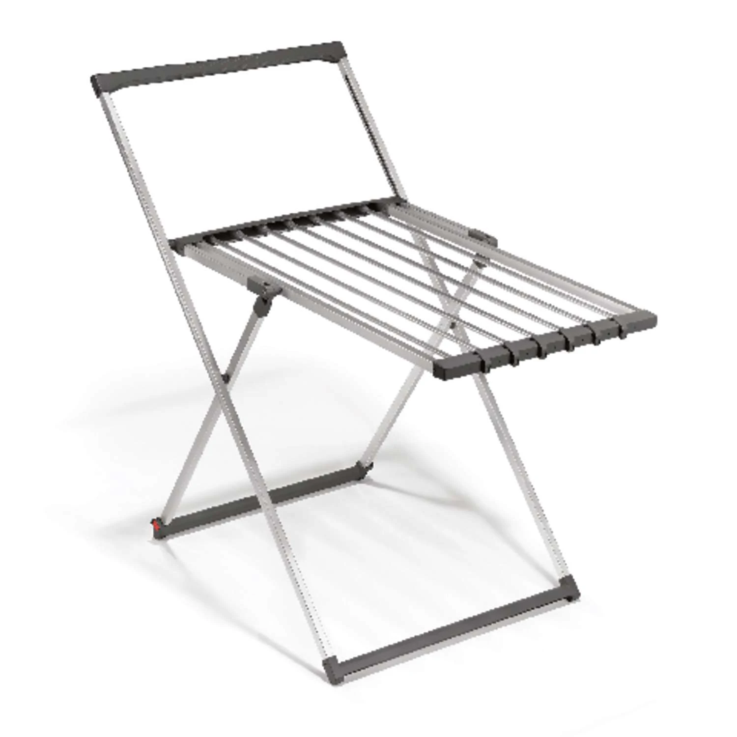 Polder 43 In. H X 24 In. W X 44 In. D Aluminum Collapsible Clothes Drying Rack 1 Polder 43 In. H X 24 In. W X 44 In. D Aluminum Collapsible Clothes Drying Rack