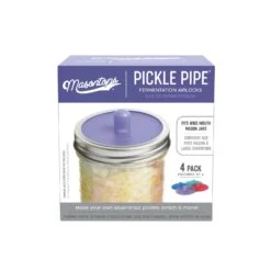 Masontops Pickle Pipes Wide Mouth Fermentation Pickle Pipe 4 Pk