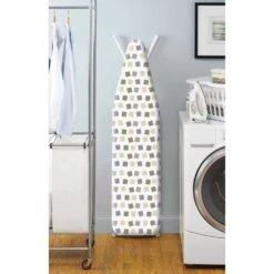 Whitmor 10 In. W X 54 In. L Cotton Assorted Ironing Board Cover And Pad