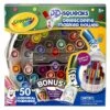 Crayola Pip Squeak Assorted Broad Tip Washable Markers With Tower 50 Pk