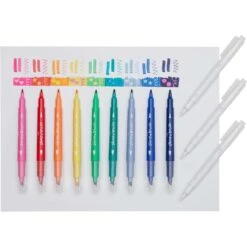OOLY Stamp-a-Doodle Neon Color Assorted Medium Tip Markers 12 Pk -Oolys Shop 49c109c5 36a1 4f9b b85f 55e379036078