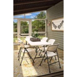 Cosco Casual 29.69 In. W X 72 In. L Rectangular Folding Buffet Table 9 Cosco Casual 29.69 In. W X 72 In. L Rectangular Folding Buffet Table -Oolys Shop 4aaeedd6 b6a5 48d6 9677 8a6f5d8cd7ed