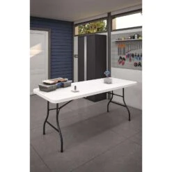 Cosco 29.6 In. W X 72 In. L Rectangular Table -Oolys Shop 4aecf51d 76a0 45d1 a6a6 e3f1b1de4c84