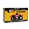 Ruffies Pro 55 Gal Contractor Bags Wing Ties 15 Pk 3 Mil