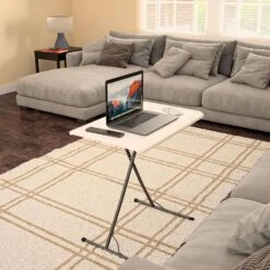 Cosco 18.03 In. W X 31.26 In. L Rectangular Adjustable Height Table -Oolys Shop 5223d46b ebf4 4be1 b3b1 4c47c77203d8