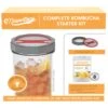 Masontops Kombucha Kit Wide Mouth Kombucha Brewing Lid 5 Pk