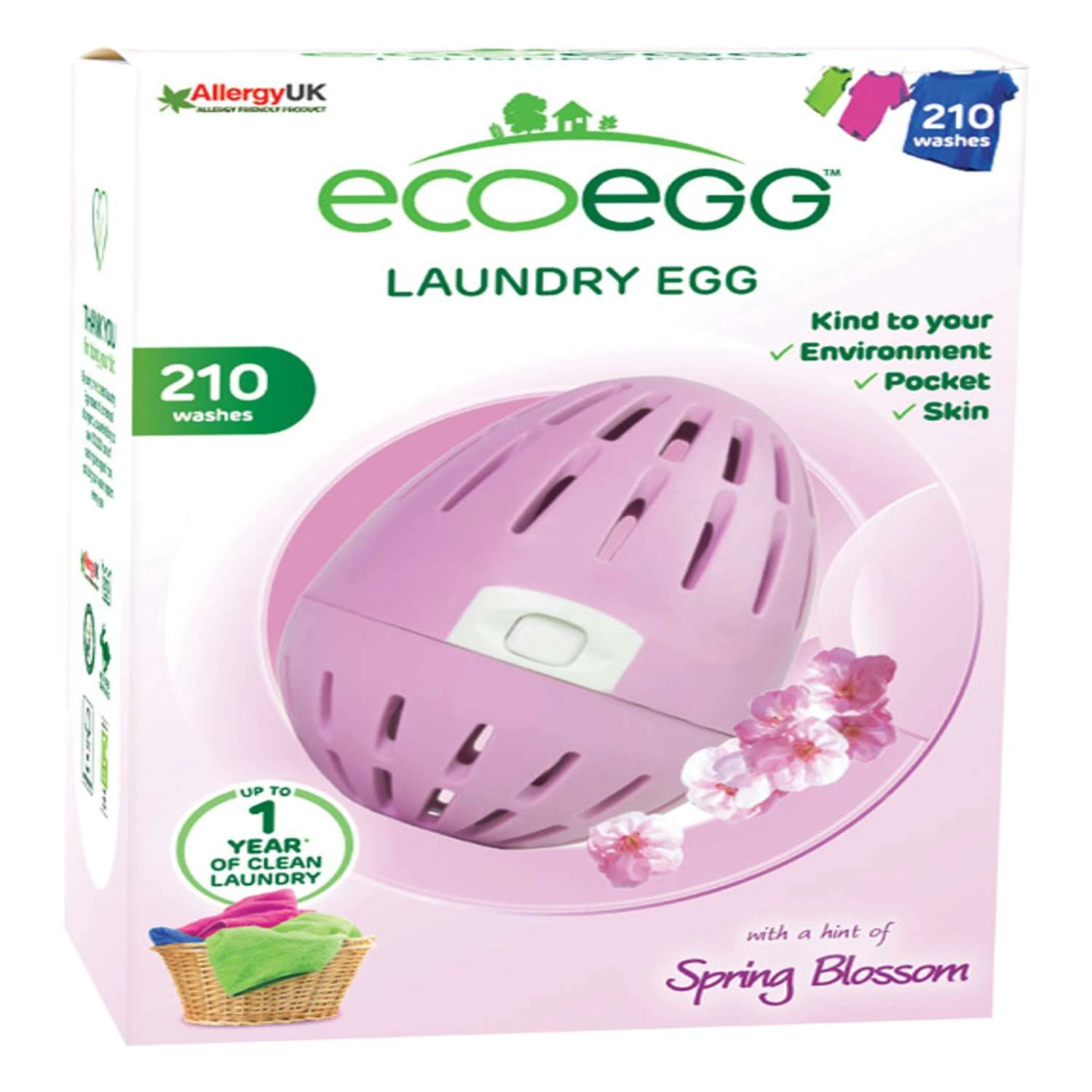 Ecoegg Spring Blossom Scent Laundry Egg Pellet 1 Pk 1 Ecoegg Spring Blossom Scent Laundry Egg Pellet 1 Pk