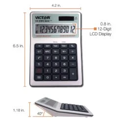 Victor Tuffcalc Silver 12 Digit Solar Powered Washable Scientific Calculator 10 Victor Tuffcalc Silver 12 Digit Solar Powered Washable Scientific Calculator -Oolys Shop 5a3f3c1a 06c9 40f9 bb71 195fd762ea5e