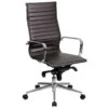 Flash Furniture Brown Leather Office Chair