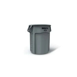 Rubbermaid BRUTE 55 Gal Gray Resin Garbage Can