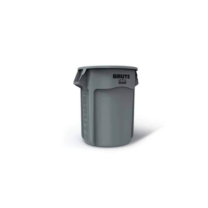 Rubbermaid BRUTE 55 Gal Gray Resin Garbage Can 1 Rubbermaid BRUTE 55 Gal Gray Resin Garbage Can