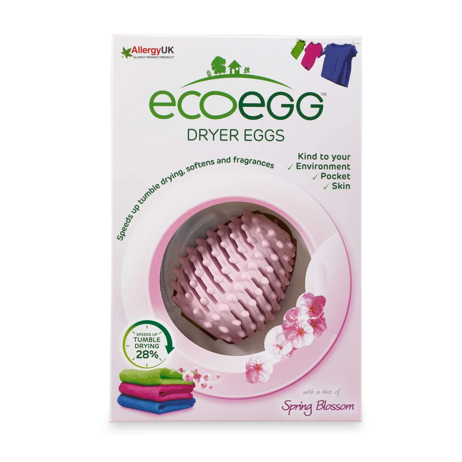 Ecoegg Spring Blossom Scent Laundry Egg 4.8 Oz 1 Ecoegg Spring Blossom Scent Laundry Egg 4.8 Oz