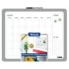 Bazic Products 16 In. H X 20 In. W Screw-Mounted Magnetic Dry Erase Calendar