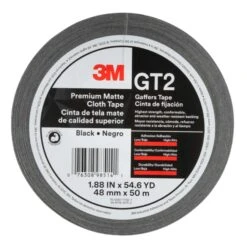 3M 1.88 In. W X 54.6 Yd L Tape Black