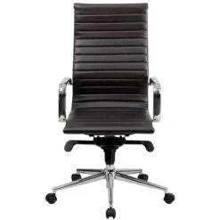 Flash Furniture Brown Leather Office Chair -Oolys Shop 754921f6 f9be 4c86 bba0 5f7e96ddf56d