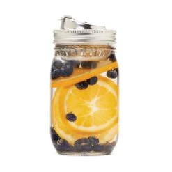 Jarware Regular Mouth Fruit Infusion Mason Jar Lid 1 Pk