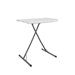 Cosco 18.03 In. W X 31.26 In. L Rectangular Adjustable Height Table