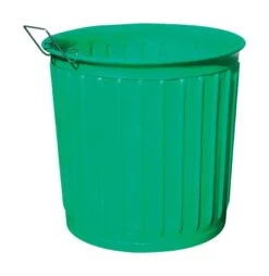 Chem-Tainer Carry Barrel 60 Gal Green Polyethylene Landscape Barrel