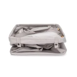 Full Circle Loads Of Fun Gray Cotton Collapsible Clothes Hamper -Oolys Shop 80e76611 c984 422e 8944 d8a5faa80b1f