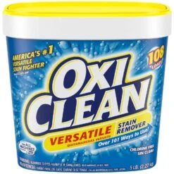 OxiClean No Scent Stain Remover Powder 5 Lb 1 Pk