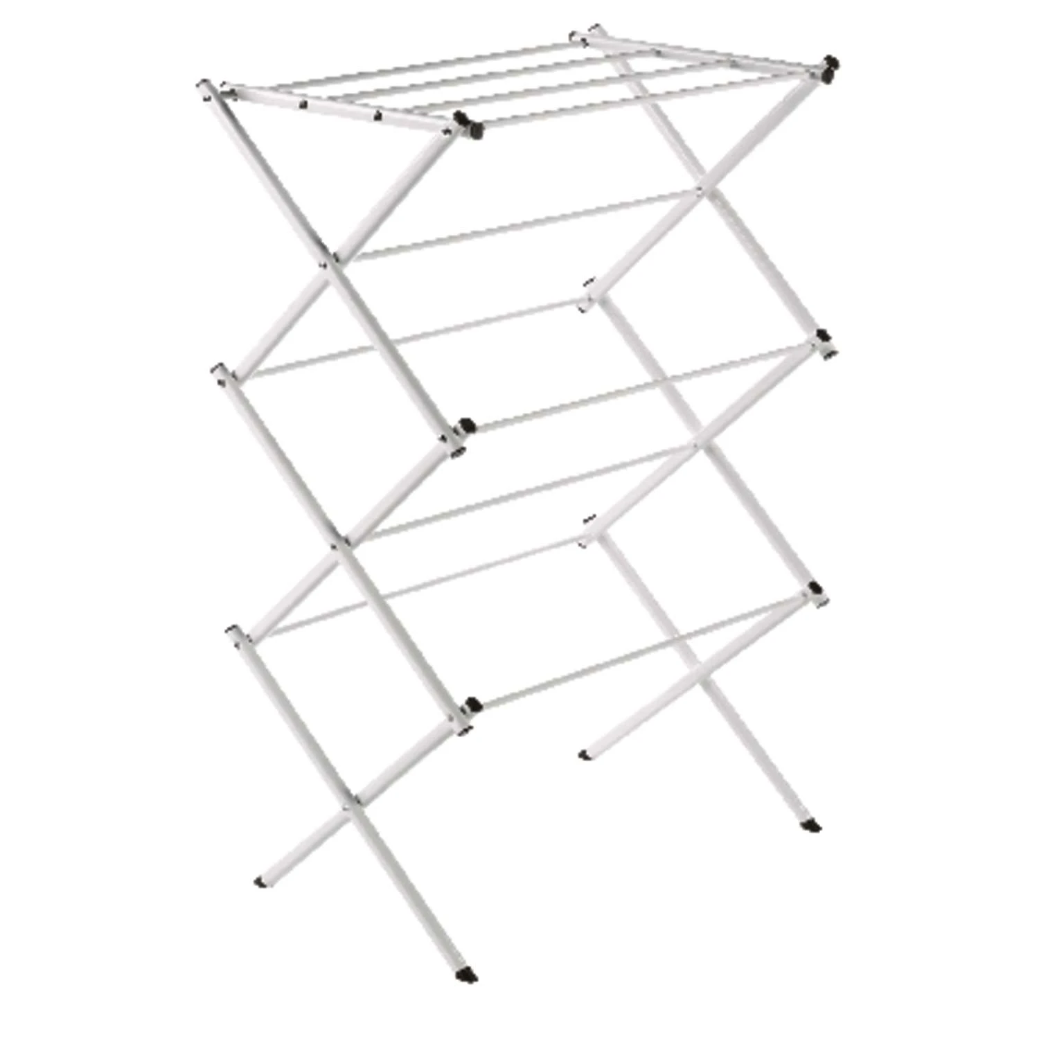 Polder 42 In. H X 14.5 In. W X 29 In. D Rugged Steel Accordian Collapsible Clothes Drying Rack 1 Polder 42 In. H X 14.5 In. W X 29 In. D Rugged Steel Accordian Collapsible Clothes Drying Rack