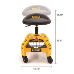 DeWalt Black Vinyl / Foam Swivel Adjustable Shop Stool 14 DeWalt Black Vinyl / Foam Swivel Adjustable Shop Stool -Oolys Shop 88f2e898 0041 4eb4 9336 e2297a157414
