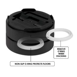 Slipstick Plastic Bed And Furniture Lifts Black Round 4 In. W X 4 In. L 8 Pk -Oolys Shop 8e8ef28a 7aa1 4c79 a8aa 48d35db34cf4