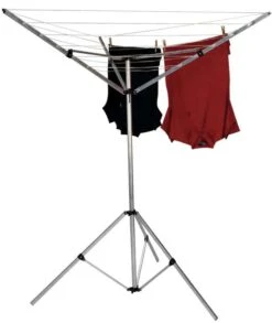 Household Essentials 52 In. Aluminum Umbrella Clothes Dryer