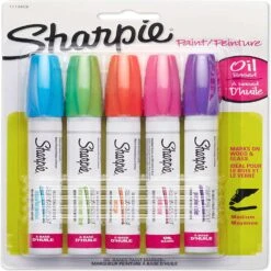 Sharpie Assorted Medium Tip Paint Marker 5 Pk