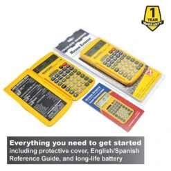 Calculated Industries Material Estimator Yellow 11 Digit Solar Powered Material Estimator Calculator -Oolys Shop 913d2dd3 7b31 43d8 b821 04fcd6f6ede4