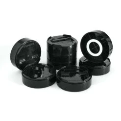 Slipstick Plastic Bed And Furniture Lifts Black Round 4 In. W X 4 In. L 8 Pk